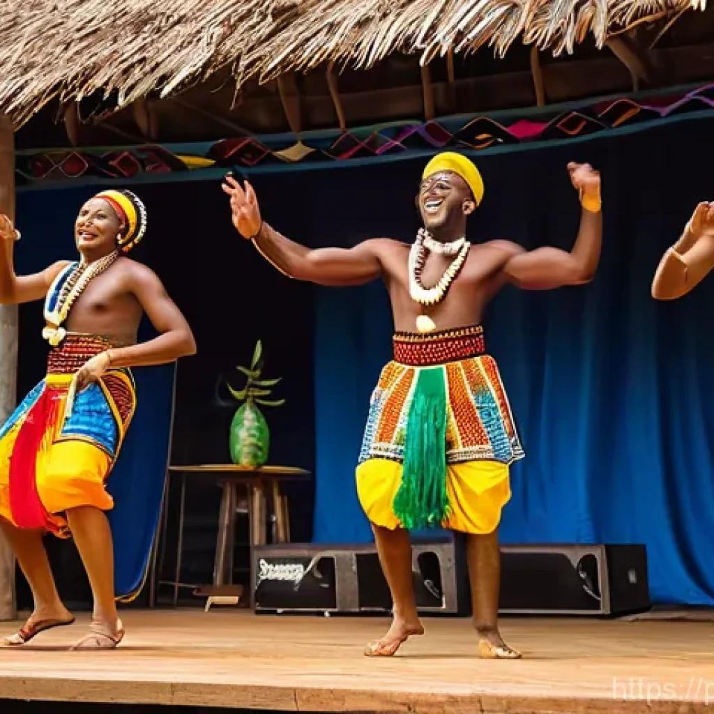 기니비사우에서 가장 인기 있는 유튜브 채널 - **Prompt 1: Vibrant Guinean Gumb&eacute; Performance**
    A dynamic, wide-angle shot of a group of Guinean...