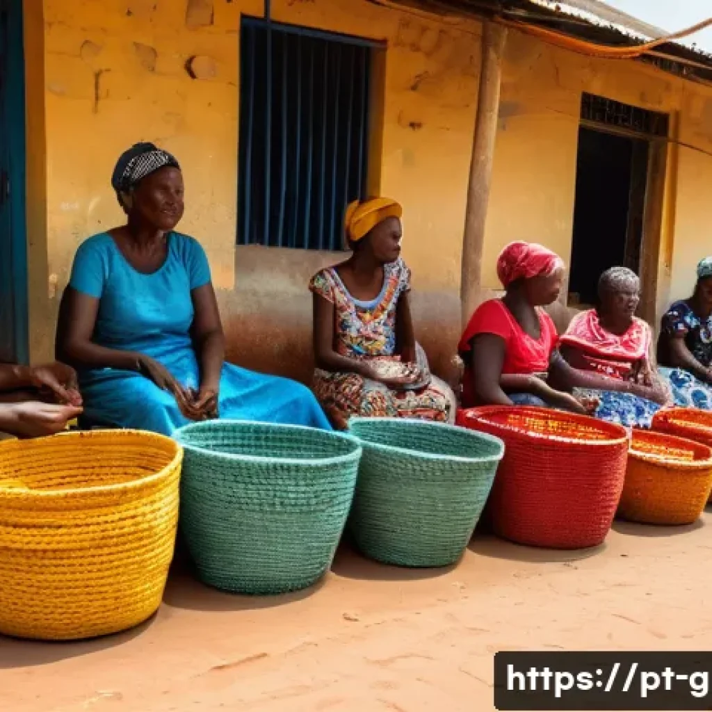 기니비사우에서 사용할 수 있는 여행 앱 추천 - A vibrant street scene in Bissau, Guinea-Bissau, showing a local outdoor market near Mercado Bandim ...